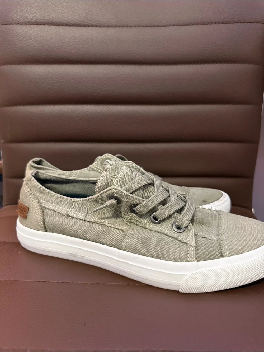 Blowfish Canvas Low-Top Sneakers with White Soles - Worn Once